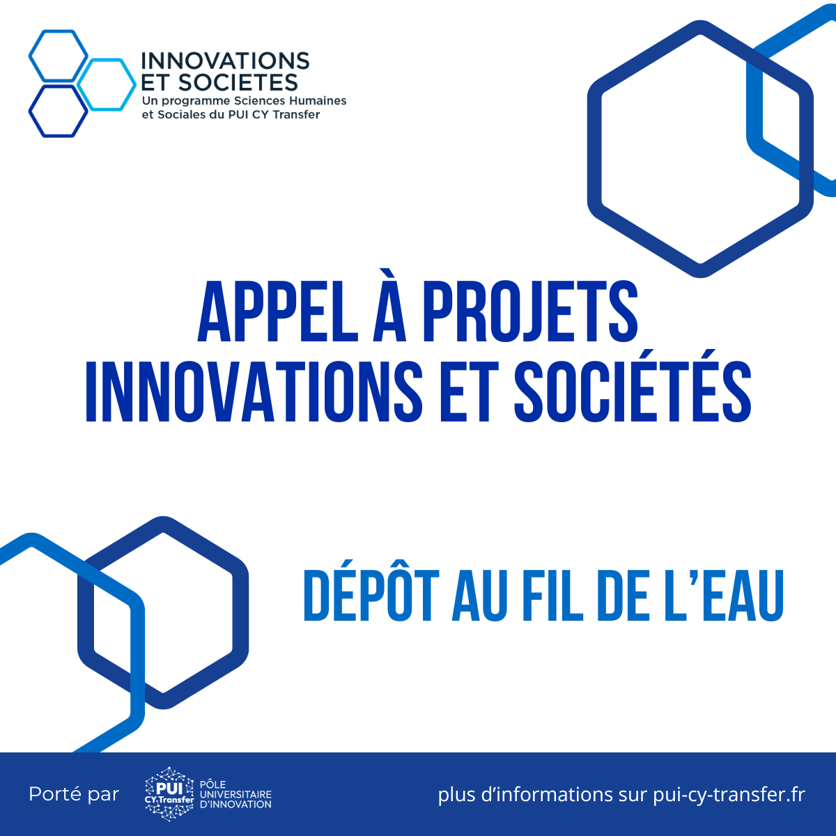 AAP Innovations et Sociétés - au fil de l'eau