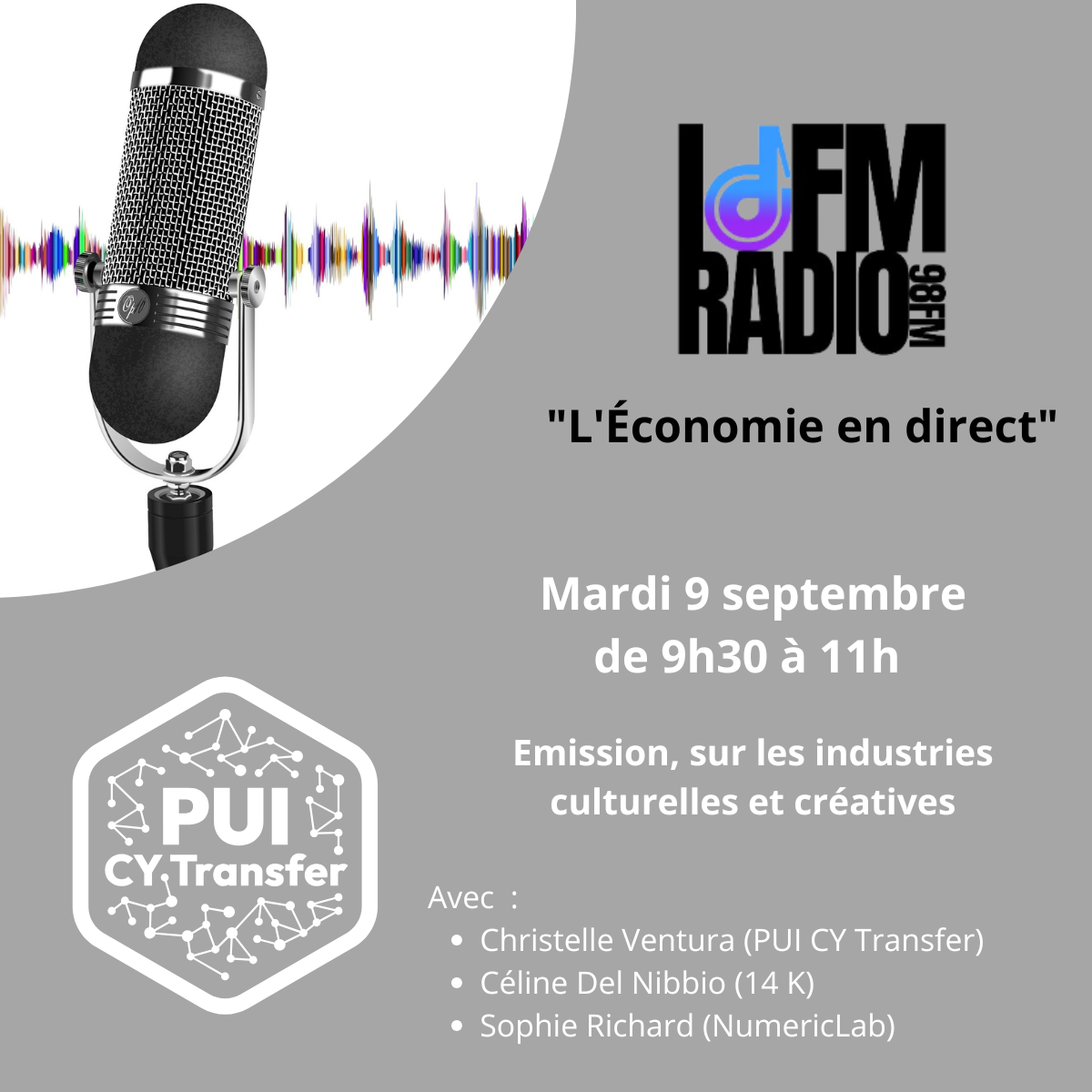 IDFM 9 sept - Industries culturelles et creatives