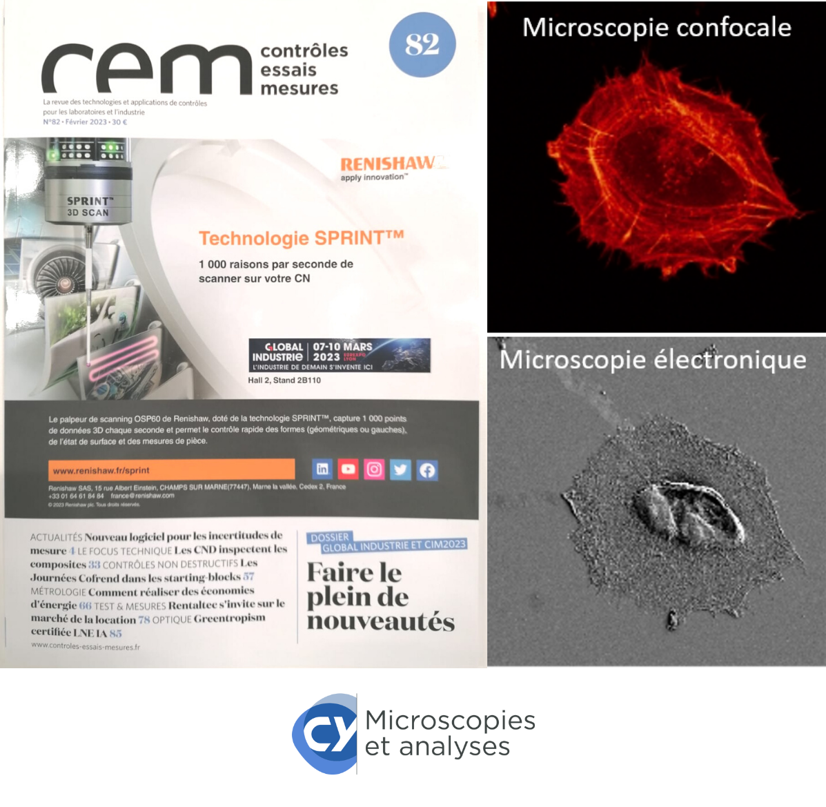 CY Microscopies & Analyses - CEM
