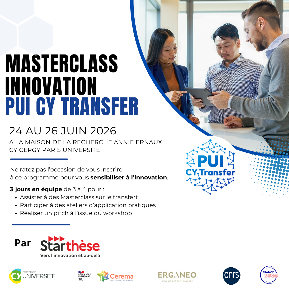 Starthèse 2026 PUI CY Transfer