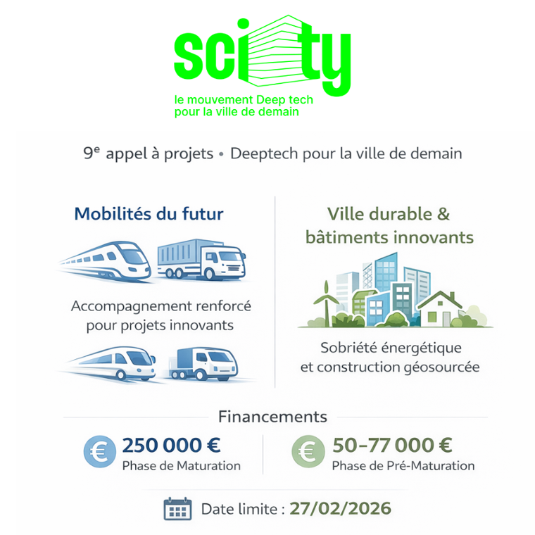 Sci-Ty | 9e vague du programme d'accompagnement