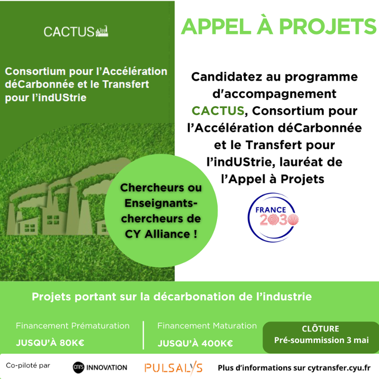 Programme d'accompagnement CACTUS