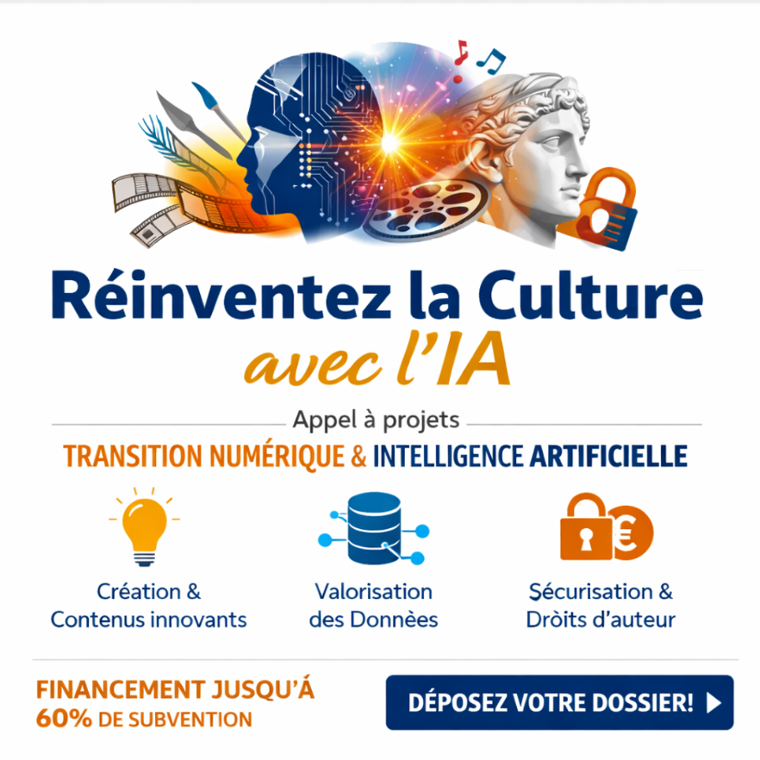 Appel à projets – Transition numérique & intelligence artificielle