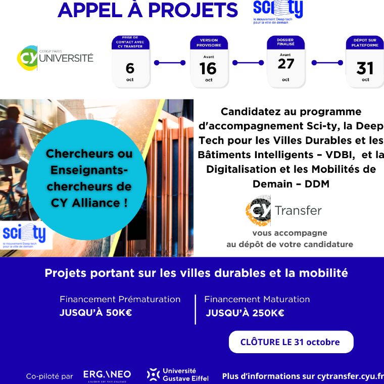 Sci-Ty | 8e vague du programme d'accompagnement
