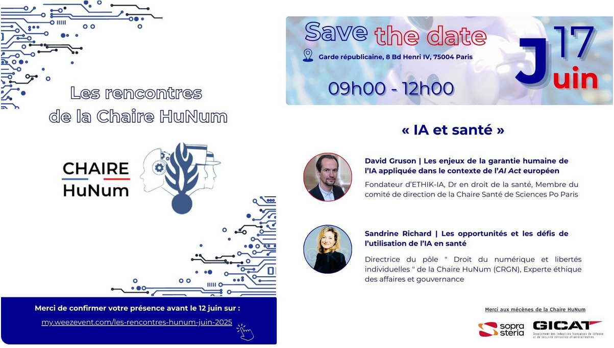 Les rencontres de la Chaire HuNum - Juin 2025