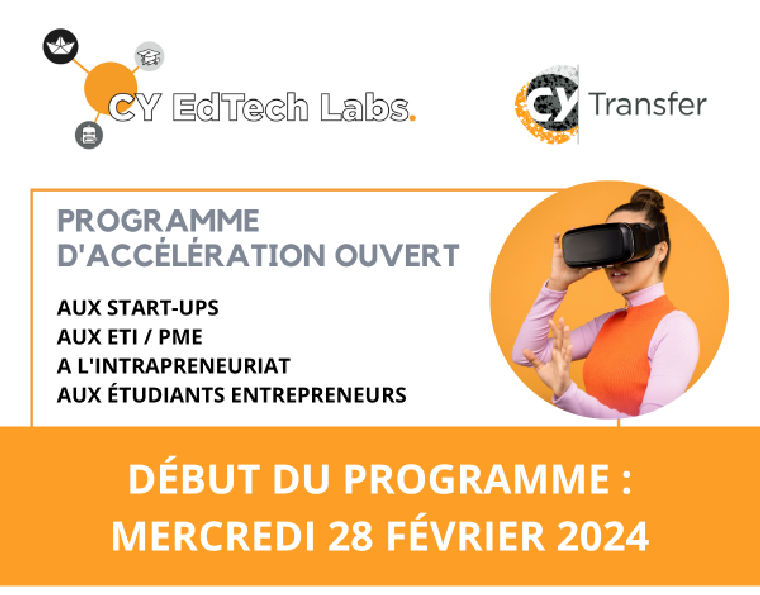 CY EdTech Labs | Journée d'accueil de la promotion Printemps 2024