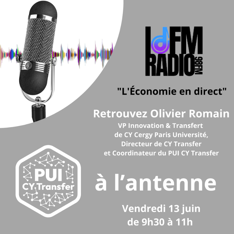 RDV vendredi 13 juin à l'antenne d'IDFM Radio 