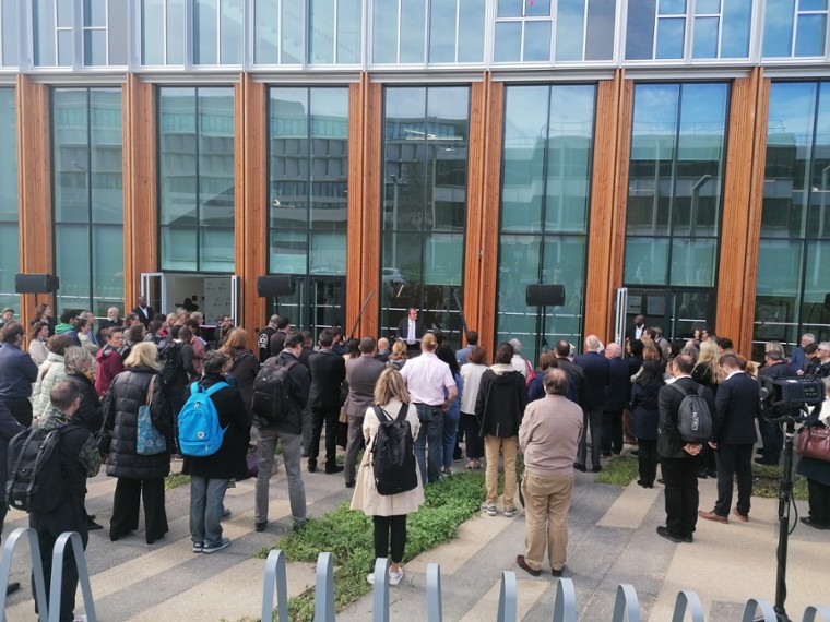 Inauguration de la Maison de la Recherche SHS