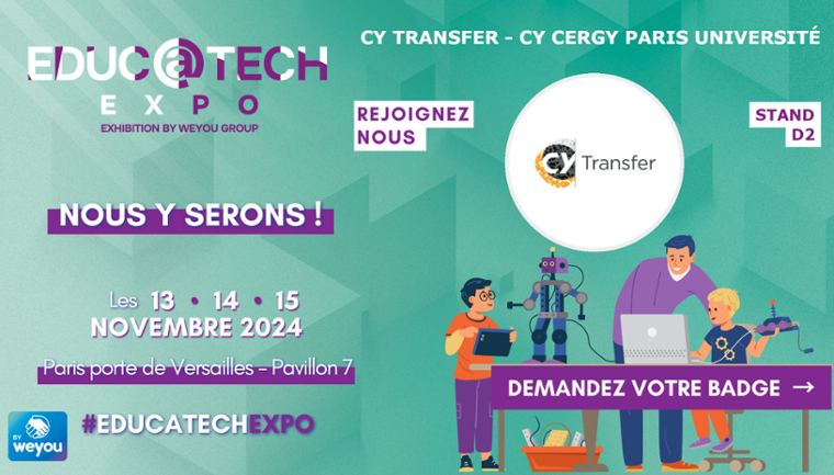 CY Transfer au Salon Educatech 2024